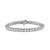 Diamond Bracelet 10 ct tw Round 14k White Gold