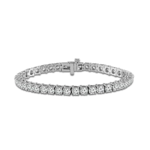 Diamond Bracelet 10 ct tw 14k White Gold