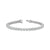 Diamond Bracelet 12 ct tw 14k White Gold