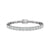 Diamond Bracelet 7 ct tw 14k White Gold