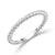 Tracer Band 14k White Gold