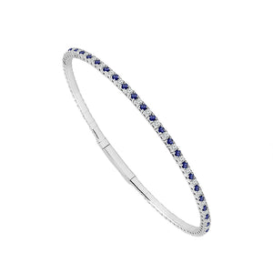 Diamond Bangle 0.75 ct tw 14k White Gold