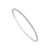 Diamond Bangle 2.5 ct tw 14k White Gold