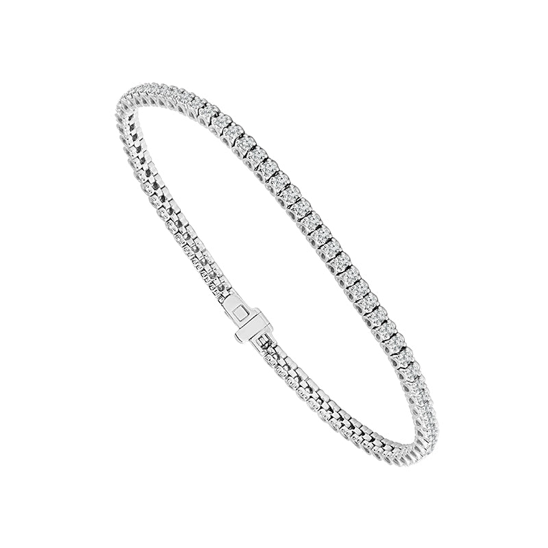 Diamond Fashion Bracelet 1.50 ct tw 14k White Gold