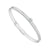 Diamond Bangle 0.50 ct tw 14k White Gold