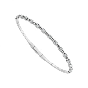 Diamond Bangle 0.40 ct tw 14k Yellow Gold