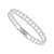 Diamond Bangle 0.60 ct tw 14k White Gold