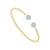 Diamond Bangle 0.50 ct tw 14k Yellow Gold