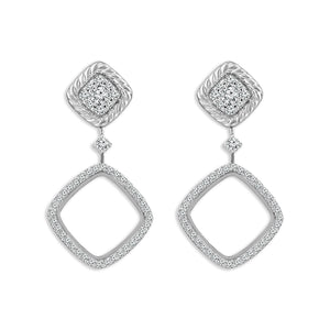 Diamond Fashion Earrings 0.50 ct tw 10k Yellow Gold