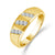 Diamond Mens Ring 0.25 ct tw 10k Yellow Gold