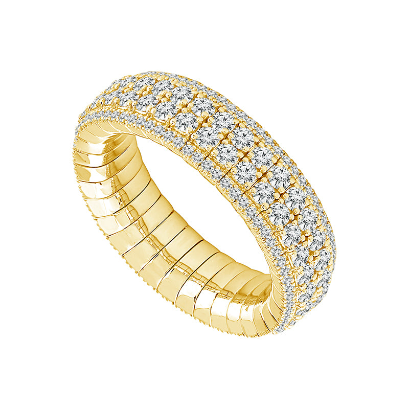 Diamond Engagement Ring 2.33 ct tw 14k Yellow Gold