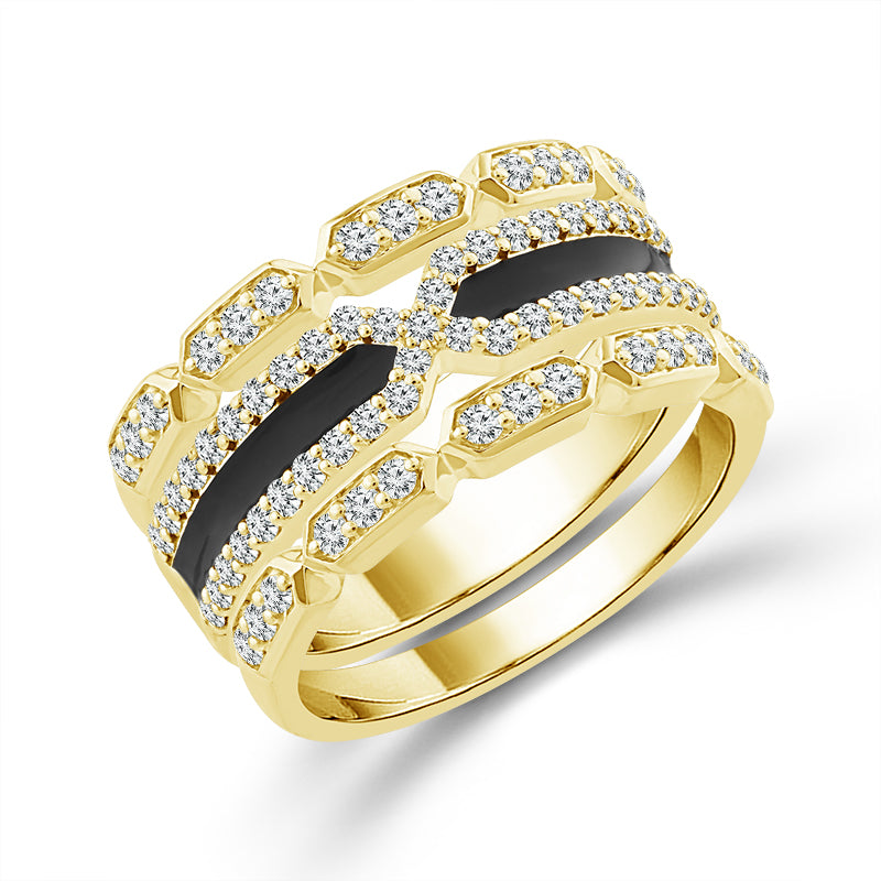 Diamond Band 0.63 ct tw 14k Yellow Gold