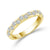 Diamond Band 0.63 ct tw 14k Yellow Gold