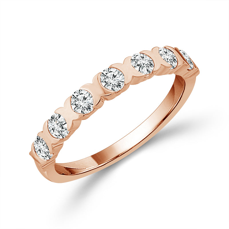 Diamond Band 0.63 ct tw 14k Rose Gold