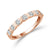 Diamond Band 0.63 ct tw 14k Rose Gold