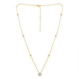 Diamond Fashion Necklace 0.50 ct tw 14k Yellow Gold