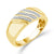 Diamond Mens Ring 0.2 ct tw 10k Yellow Gold