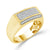 Diamond Mens Ring 0.5 ct tw 10k Yellow Gold