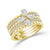 Diamond Band 1 ct tw 14k Yellow Gold