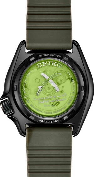 SRPH67 Seiko 5 Sports One Piece Roronoa Zoro Limited Edition